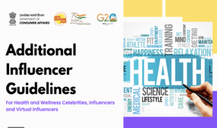 Government issues guidelines for health and wellness celebrities and influencers